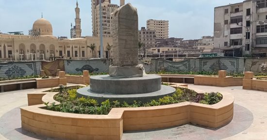 انتهاء 99% من أعمال المرحلة الثانية لتطوير الميدان الإبراهيمي بدسوق