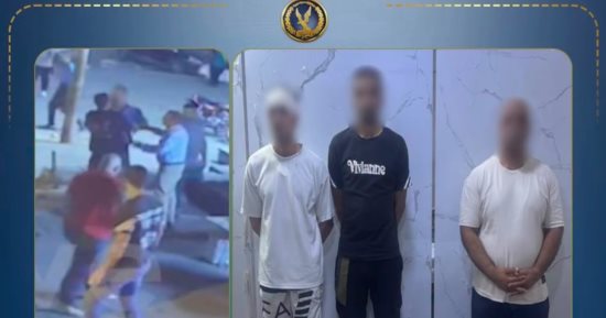 الداخلية تضبط المتهمين بالتشاجر في حدائق القبة
