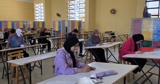 "فنون تطبيقية دمنهور" تستقبل طلاب الثانوية العامة وما يعادلها لاختبارات القدرات