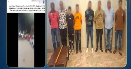 الداخلية تضبط المتهمين بإلقاء حجارة على موكب زفاف بالغربية.. فيديو