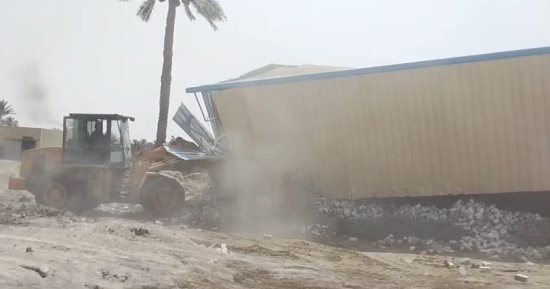 إزالة مخالفات بناء وتعديات على الأراضى الزراعية فى حملات مكبرة بمراكز الجيزة