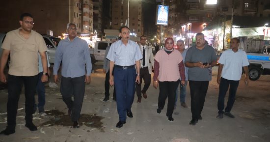 محافظ سوهاج يتفقد الموقف العام ومحطة الصرف بمنطقة سيتي ويوجه برفع الإشغالات
