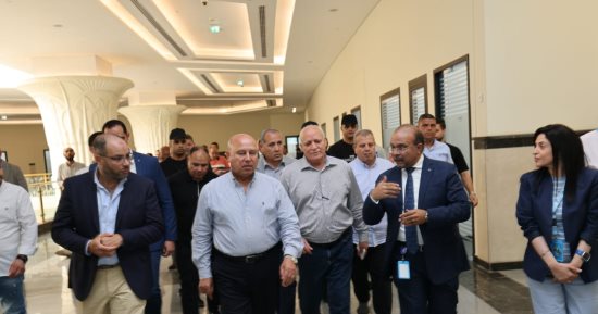 وزير النقل يتابع منظومة السكك الحديدية من محطة بشتيل ويتفقد ورشة الجرارات