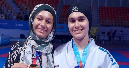 فيروز عمرو ابنة جنوب سيناء تحصد ذهبية روسيا المفتوحة للكاراتيه.. صور