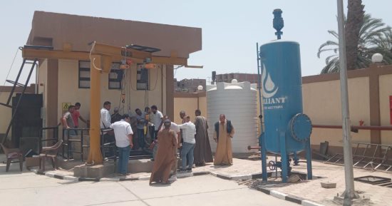 حياة كريمة.. محافظ أسيوط: متابعة مشروعات الصرف الصحي بصدفا قبل التشغيل