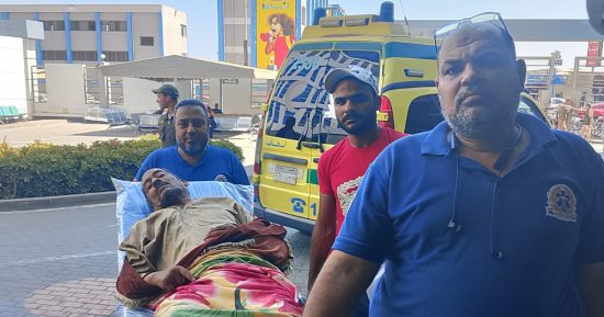 محافظ السويس يستجيب لاستغاثة مواطن مريض ويوجه بعلاجه