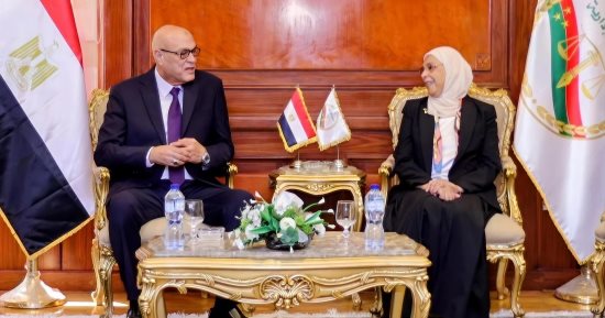 رئيس هيئة قضايا الدولة يهنئ رئيسة النيابة الإدارية ويؤكد تعزيز التعاون القضائي