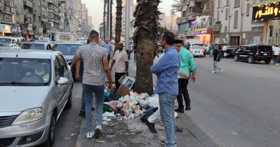 حملة مكبرة تداهم الفريزة والنباشين بشارع فيصل فى الجيزة