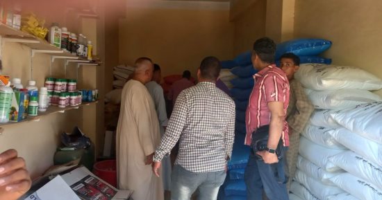 ضبط أسمدة زراعية مدعمة محظور تداولها فى الأسواق بالأقصر.. صور
