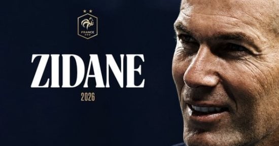 زين الدين زيدان مدربا جديدا للمنتخب الفرنسى رسميا