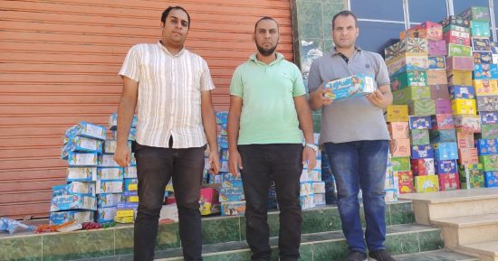 ضبط 4 آلاف عبوة مشروبات فاسدة و4200 قطعة حلوى منتهية الصلاحية بأسيوط