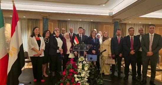 القنصلية المصرية بميلانو تحتفى بذكرى ثورة 23 يوليو بحضور رسمى ودبلوماسى واسع