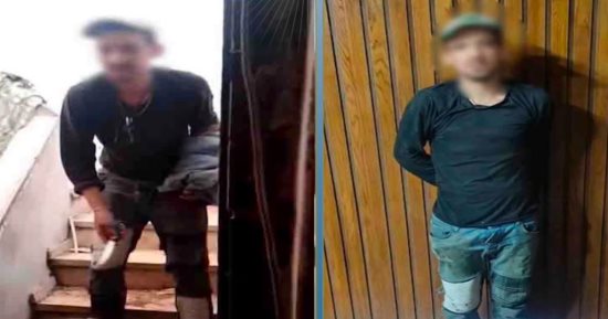 ضبط المتهم بتهديد والدته بسلاح لرفضها منحه أموالا لشراء مخدرات.. فيديو