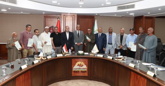 محافظ الجيزة: تسريع إجراءات تقنين أراضى الدولة وتيسيرات للمواطنين الجادين