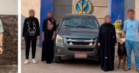سقوط المعلمة فرنسا.. ضبط سيدة أرعبت المواطنين بكلب شرس في القليوبية