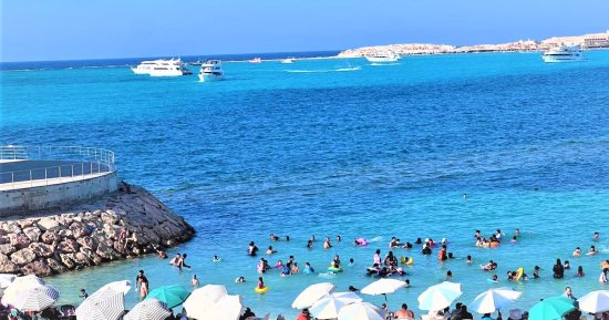 طقس مطروح والساحل الشمالي اليوم السبت 1-8-2026.. حار نهارا معتدل ليلا 