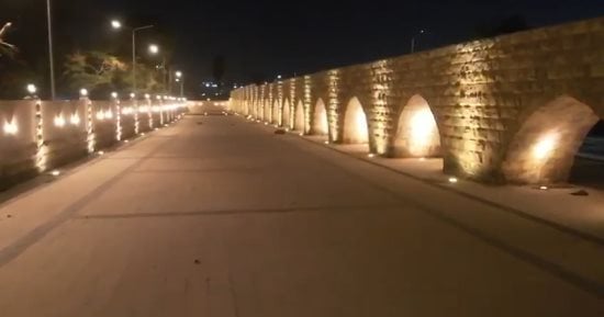 إتاحة ممشى جديد وأعمدة تراثية.. تسارع أعمال تطوير سور مجرى العيون والسيدة عائشة