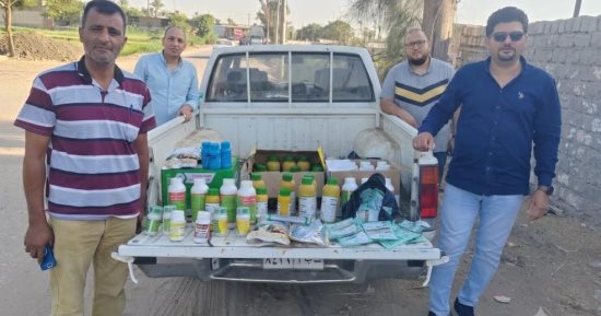 ضبط مخالفات تموينية جسيمة بالفيوم تشمل 2 طن دقيق مدعم وزبدة غير صالحة