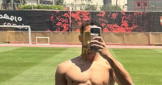 مصطفى شوبير يظهر فى الأهلي بعد رحلة تألقه مع منتخب مصر