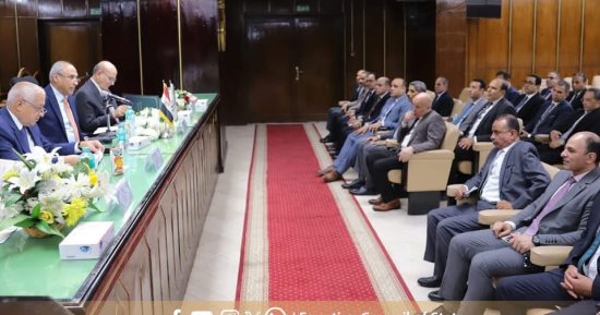 رئيس مجلس الدولة يجتمع برؤساء المحاكم الإدارية والتأديبية لمتابعة سير العمل