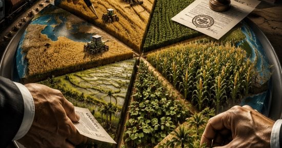 الكوكب للبيع.. من يملك غذاء العالم؟(8).. أكثر من 50 مليون هكتار انتقلت فى صفقات استحواذ عالمية.. الدول والصناديق والشركات الكبرى تتنافس على الأرض الخصبة قبل أزمة الغذاء القادمة