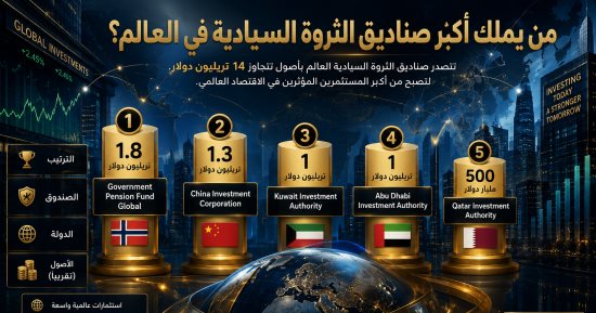 الكوكب للبيع.. من يشترى العالم قطعة قطعة؟.. صناديق الثروة السيادية ومديرو الأصول يحركون تريليونات الدولارات.. الموانئ والطاقة والغذاء أبرز ساحات النفوذ.. والمال يعيد رسم خريطة القوة بعيدا عن الحدود والجيوش (9)