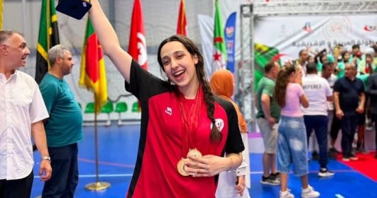هنا الصيحى تحصد 6 ذهبيات وتؤكد تفوقها العربى والأفريقى
