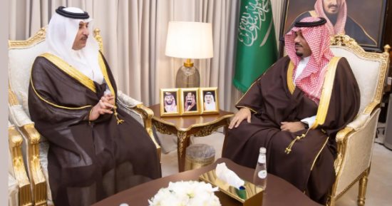 نائب أمير نجران يهنئ رئيس فرع النيابة العامة الجديد.. ويشدد على عظم المسئولية