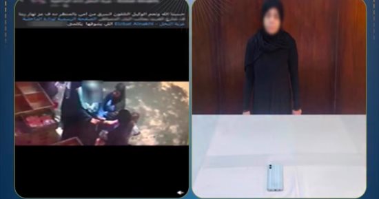 الداخلية تضبط المتهمة بسرقة هاتف محمول في عزبة النخل
