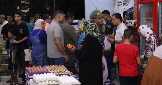 إقبال كثيف للمواطنين على مهرجان خير مصر لأهل مصر