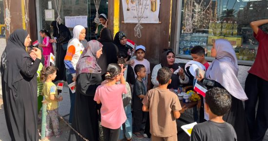 توافد المواطنين على مهرجان التسوق الأول لجهاز مستقبل مصر بكفر الشيخ