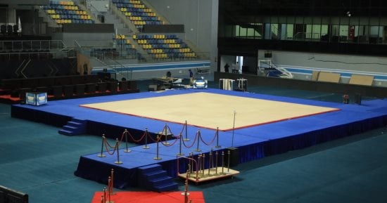 انطلاق كأس الفراعنة لجمباز الايروبيك الخميس بصالة حسن مصطفى 