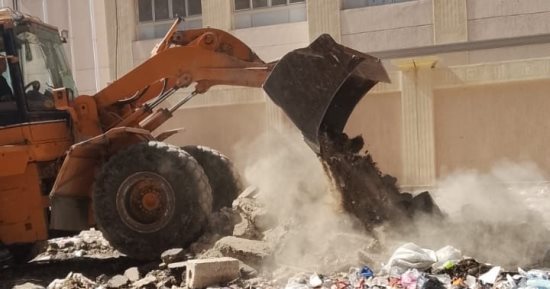 حملات مكثفة لرفع الإشغالات وتحسين مستوى النظافة بشوارع بولاق الدكرور.. صور