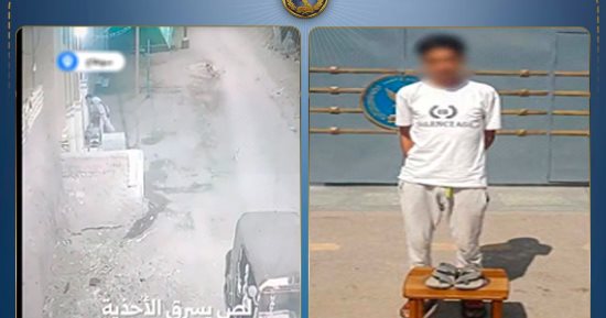 الداخلية تضبط المتهم بسرقة أحذية من مسجد فى سوهاج