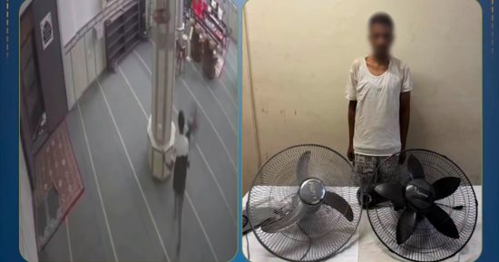 الداخلية تضبط لص سرق مروحتين من مسجد بالشرقية.. فيديو