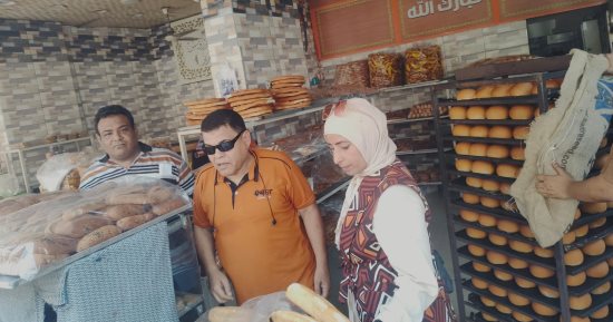 تموين الإسماعيلية يضبط 3 أطنان دقيق مجهول المصدر ويحرر 81 مخالفة تموينية 