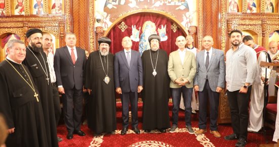 محافظ القاهرة يشارك في افتتاح كنيسة العذراء والأنبا بيشوي بشبرا بعد تقنينها وتجديدها
