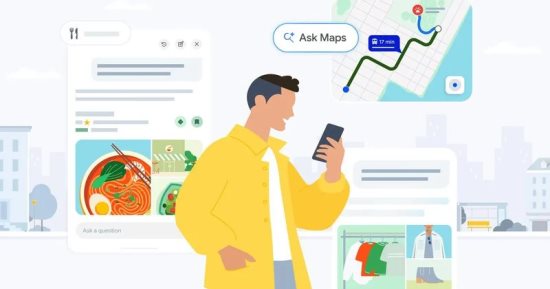 خرائط جوجل تتيح الآن طلب العشاء وتتبع تأخيرات القطارات
