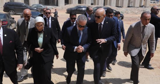 وزير العدل يتفقد مدينة العدالة بالعاصمة الجديدة.. صور