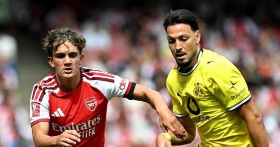 آرسنال يخسر أمام بوروسيا دورتموند 3-2 ودياً فى كأس الإمارات