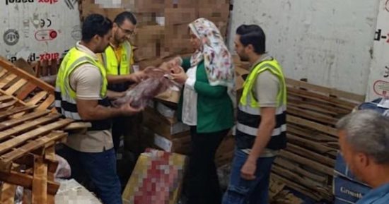 ضبط 2 طن كبدة فاسدة داخل ثلاجة بالسنطة في الغربية   