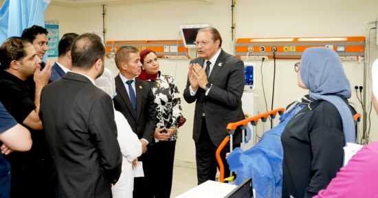 هيئة الاعتماد والرقابة الصحية ومحافظ الإسماعيلية يبحثان جودة الخدمات الصحية