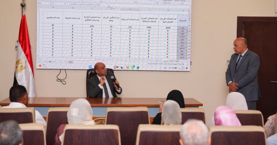 وزير العمل يوجه مفتشي السلامة والصحة المهنية بتكثيف التفتيش الميداني وتطوير وسائل الوقاية