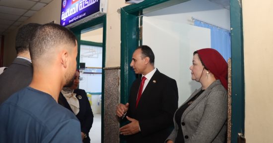 مستشفى الواسطى المركزى تفتتح أول وحدة لعلاج السموم بالمحافظة.. صور