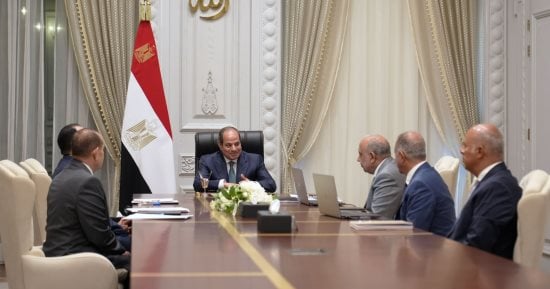 الرئيس السيسى: دعم الشراكات المعتمدة على المهمات المصنعة محليًا لتعزيز أمن الطاقة