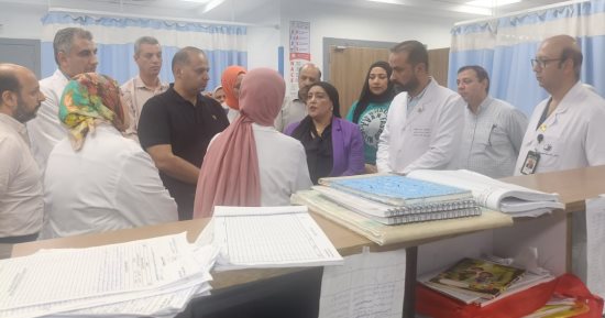 وكيل صحة بالغربية تتفقد مستشفى طنطا العام وتحيل عددا من العاملين للتحقيق