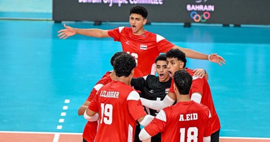 منتخب مصر للناشئين في الطائرة يهزم السعودية 3-0 بالبطولة العربية