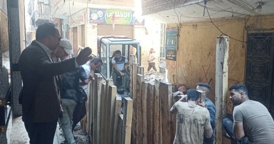 إحلال وتجديد الصرف الصحى بأرض اللواء وتطوير أسفل كوبرى 15 مايو.. صور