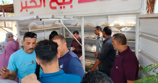 محافظ الدقهلية تحرير 17 مخالفة فى حملة تموينية على جمصة