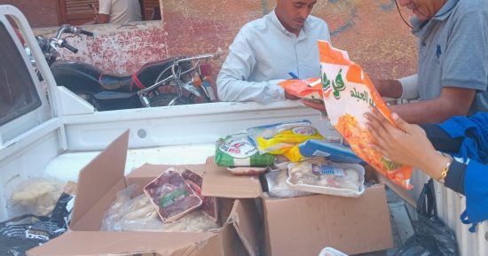 ضبط 54 كيلو لحوم و73 عبوة دواجن منتهية الصلاحية في حملة بقنا